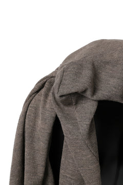 Load image into Gallery viewer, KLASICA ASLEEP CREW NECK KNIT SWEATER / WEANER WOOL RIB (FAWN)