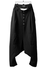 画像をギャラリービューアに読み込む, SOSNOVSKA exclusive KNEE ELLIPSED PANTS (BLACK)