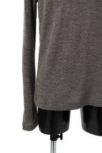 Load image into Gallery viewer, KLASICA SMOKE TURTLE NECK KNIT SWEATER / WEANER WOOL RIB (FAWN)