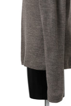 Load image into Gallery viewer, KLASICA SMOKE TURTLE NECK KNIT SWEATER / WEANER WOOL RIB (FAWN)