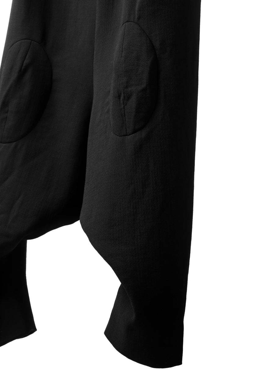 画像をギャラリービューアに読み込む, SOSNOVSKA exclusive KNEE ELLIPSED PANTS (BLACK)