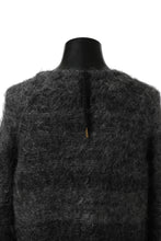 画像をギャラリービューアに読み込む, KLASICA BLIND MOHAIR KNIT SWEATER / FLUFFY 3.5G (MIX GREY)