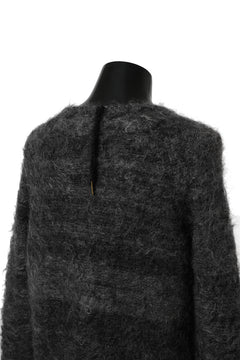 画像をギャラリービューアに読み込む, KLASICA BLIND MOHAIR KNIT SWEATER / FLUFFY 3.5G (MIX GREY)