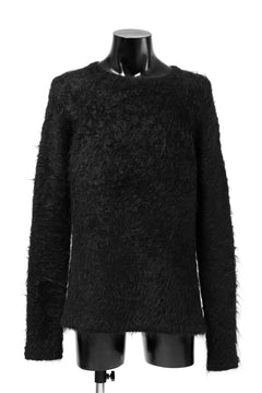 Load image into Gallery viewer, KLASICA BLIND MOHAIR KNIT SWEATER / FLUFFY 3.5G (BLACK)