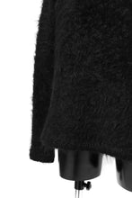 Load image into Gallery viewer, KLASICA BLIND MOHAIR KNIT SWEATER / FLUFFY 3.5G (BLACK)