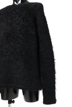 Load image into Gallery viewer, KLASICA BLIND MOHAIR KNIT SWEATER / FLUFFY 3.5G (BLACK)