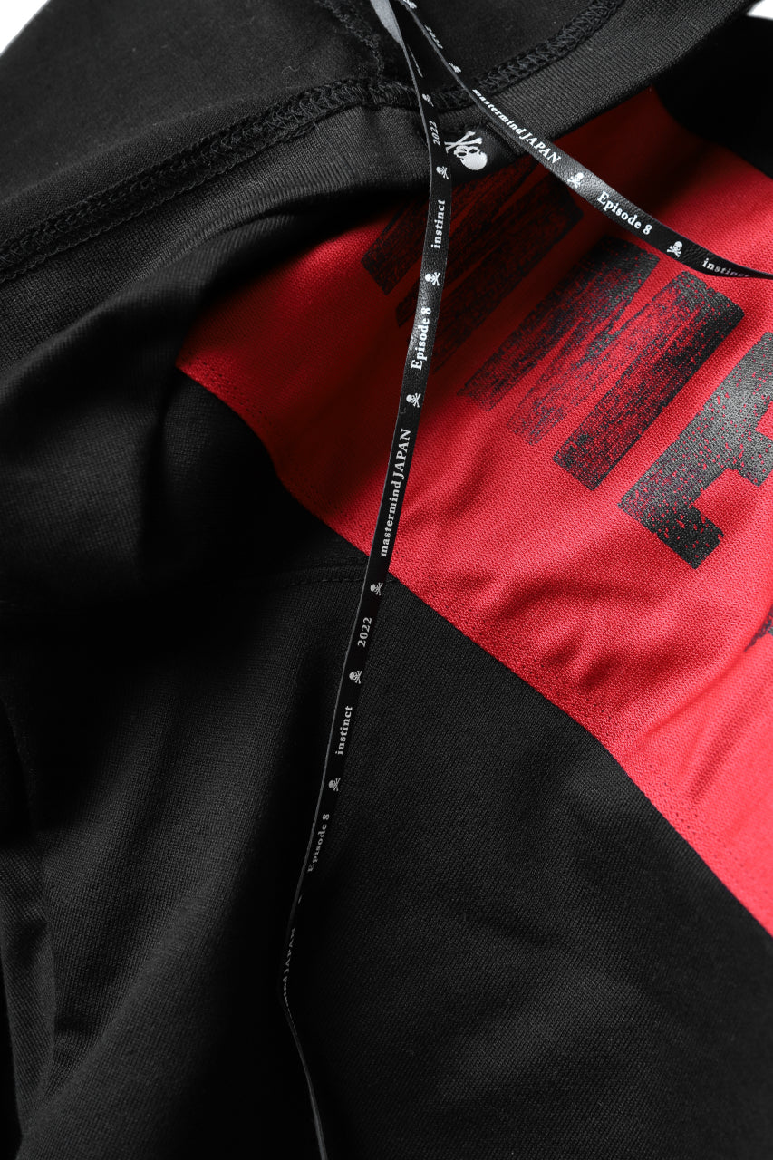 画像をギャラリービューアに読み込む, mastermind JAPAN RANDOM PATCH BOXYFIT T-SHIRT (BLACK)