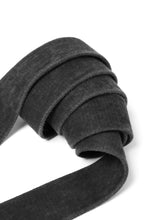 画像をギャラリービューアに読み込む, BORIS BIDJAN SABERI FABRIC & PLATE BELT / RESIN DYED "BELT5-SIN" (DARK GREY)