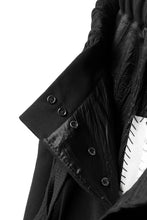 画像をギャラリービューアに読み込む, SOSNOVSKA exclusive VOLUME WOOLEN WIDE PANTS (BLACK)