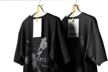 画像をギャラリービューアに読み込む, DEFORMATER.® VANISHED PRINT "SPLASH" T-SHIRT (BLACK)
