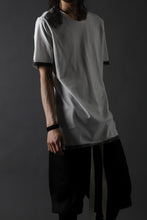 画像をギャラリービューアに読み込む, thomkrom BRUSH PAINT END T-SHIRT (OFF WHITE)