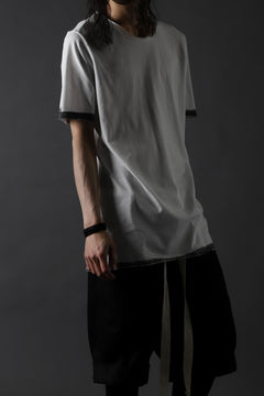 画像をギャラリービューアに読み込む, thomkrom BRUSH PAINT END T-SHIRT (OFF WHITE)