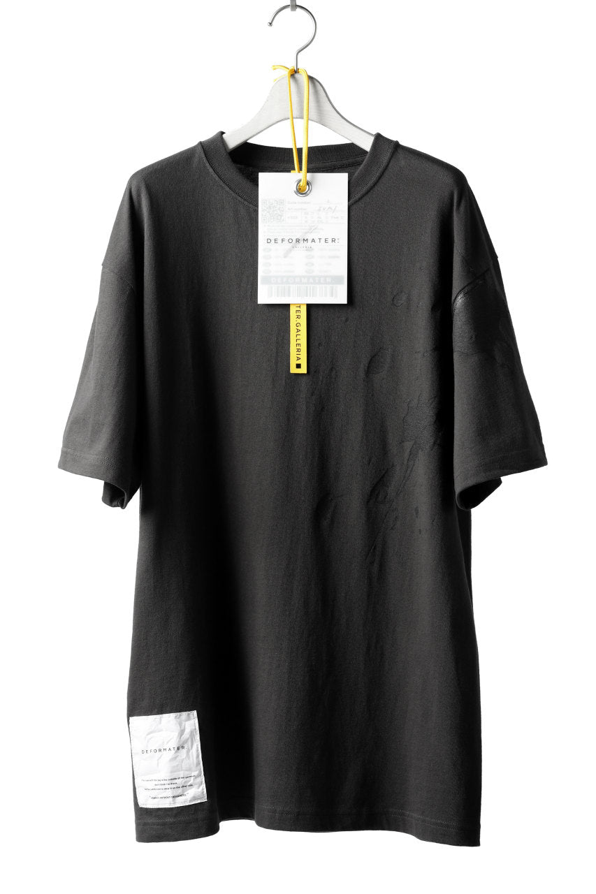 Load image into Gallery viewer, DEFORMATER.® VANISHED PRINT "SPLASH" T-SHIRT (SUMI)