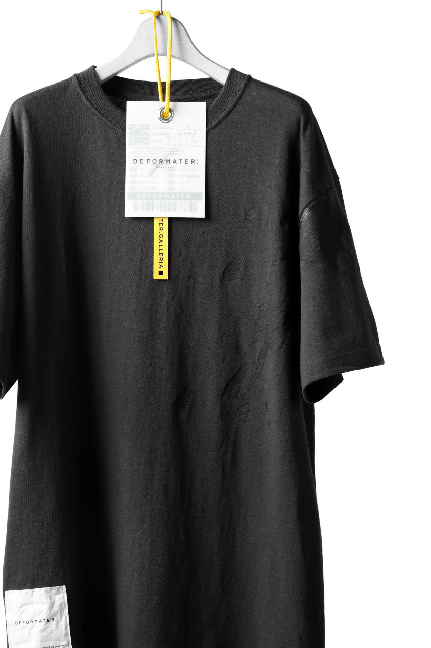 Load image into Gallery viewer, DEFORMATER.® VANISHED PRINT "SPLASH" T-SHIRT (SUMI)