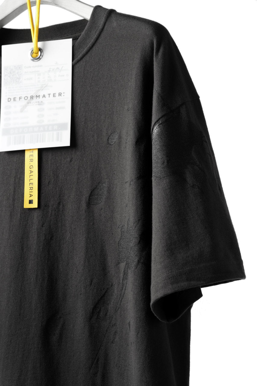 Load image into Gallery viewer, DEFORMATER.® VANISHED PRINT "SPLASH" T-SHIRT (SUMI)
