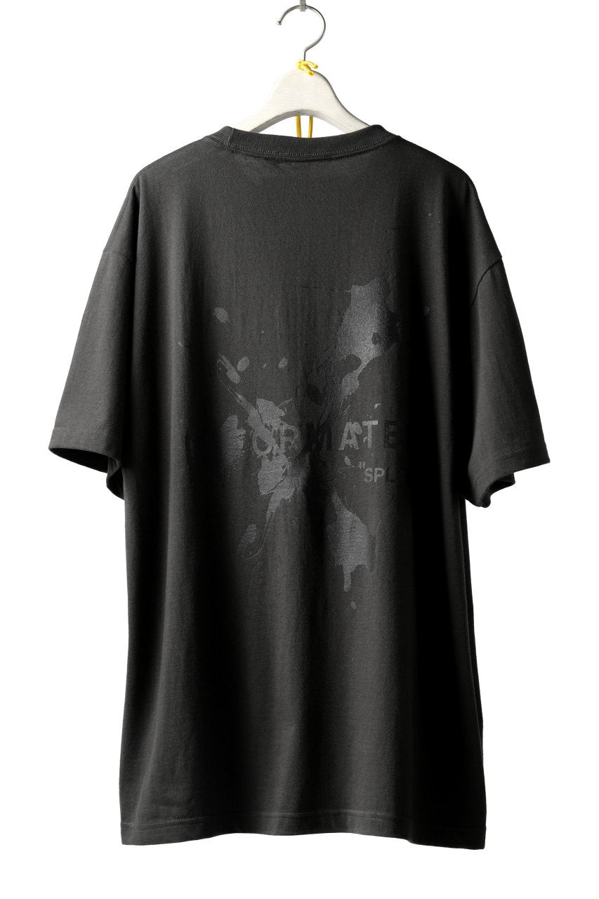 Load image into Gallery viewer, DEFORMATER.® VANISHED PRINT "SPLASH" T-SHIRT (SUMI)