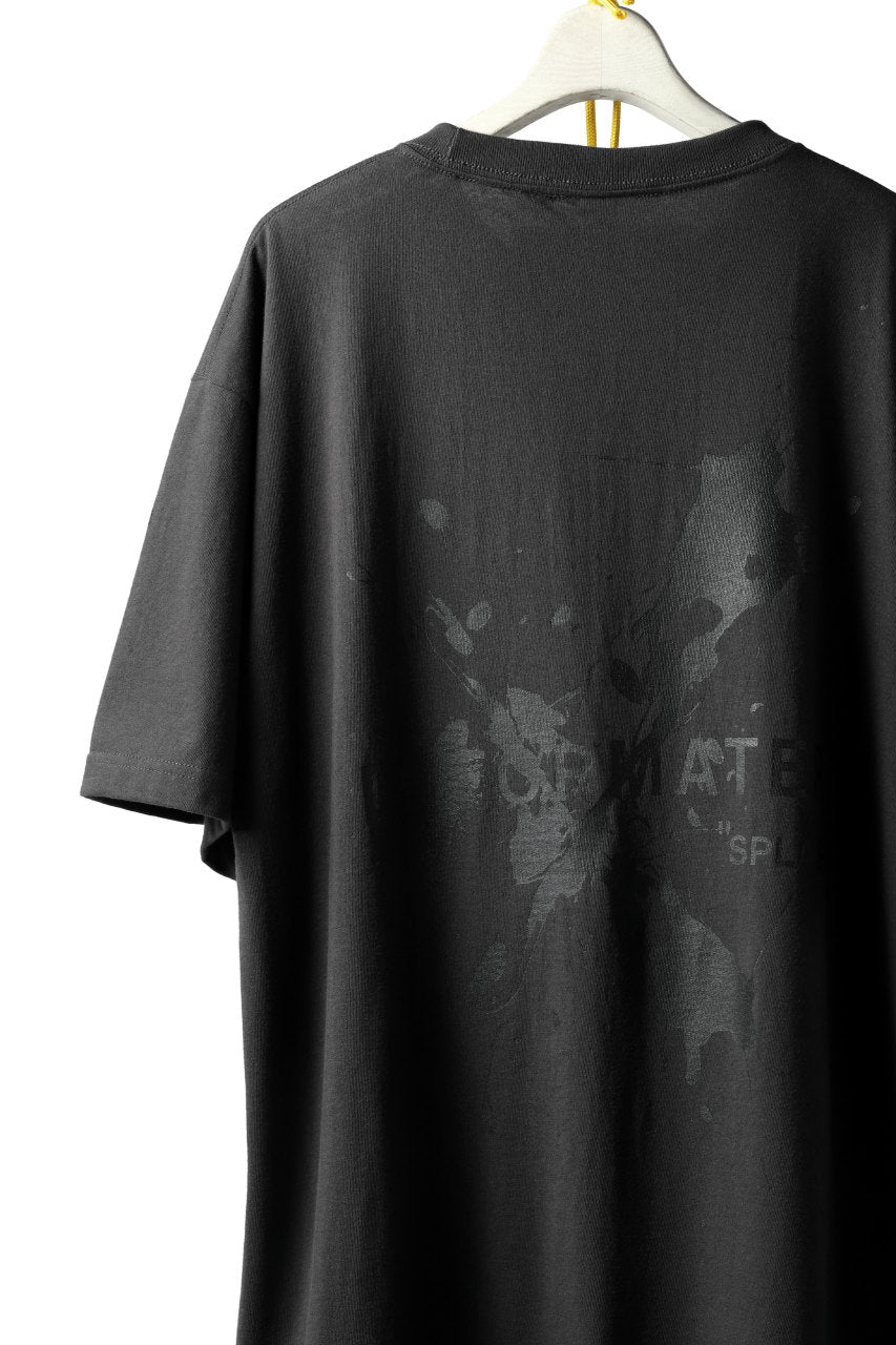 Load image into Gallery viewer, DEFORMATER.® VANISHED PRINT "SPLASH" T-SHIRT (SUMI)