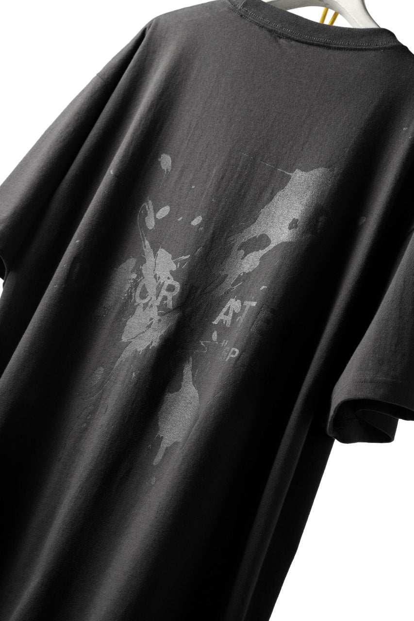 Load image into Gallery viewer, DEFORMATER.® VANISHED PRINT "SPLASH" T-SHIRT (SUMI)