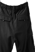 画像をギャラリービューアに読み込む, Y-3 Yohji Yamamoto CLASSIC CARGO PANTS / WOOL FLANNEL (BLACK)