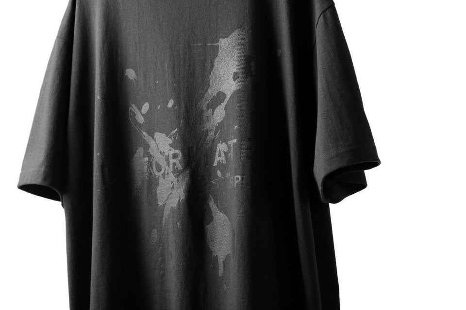 Load image into Gallery viewer, DEFORMATER.® VANISHED PRINT "SPLASH" T-SHIRT (SUMI)