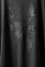 Load image into Gallery viewer, DEFORMATER.® VANISHED PRINT "SPLASH" T-SHIRT (SUMI)