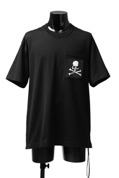 画像をギャラリービューアに読み込む, mastermind JAPAN POCKET DETAIL REGULARFIT T-SHIRT (BLACK)