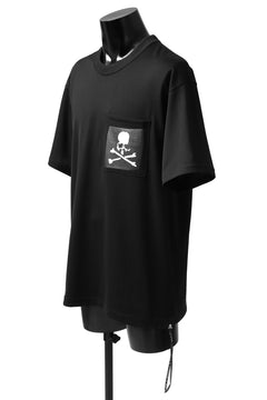 画像をギャラリービューアに読み込む, mastermind JAPAN POCKET DETAIL REGULARFIT T-SHIRT (BLACK)