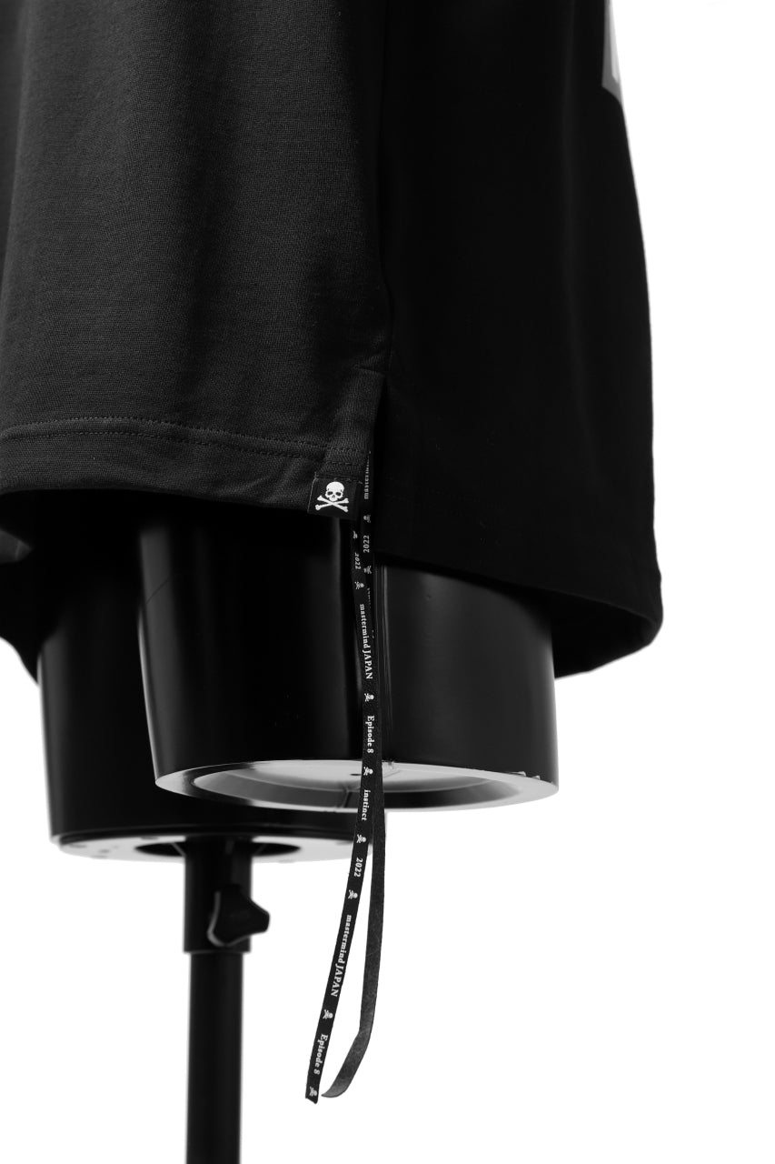 画像をギャラリービューアに読み込む, mastermind JAPAN POCKET DETAIL REGULARFIT T-SHIRT (BLACK)