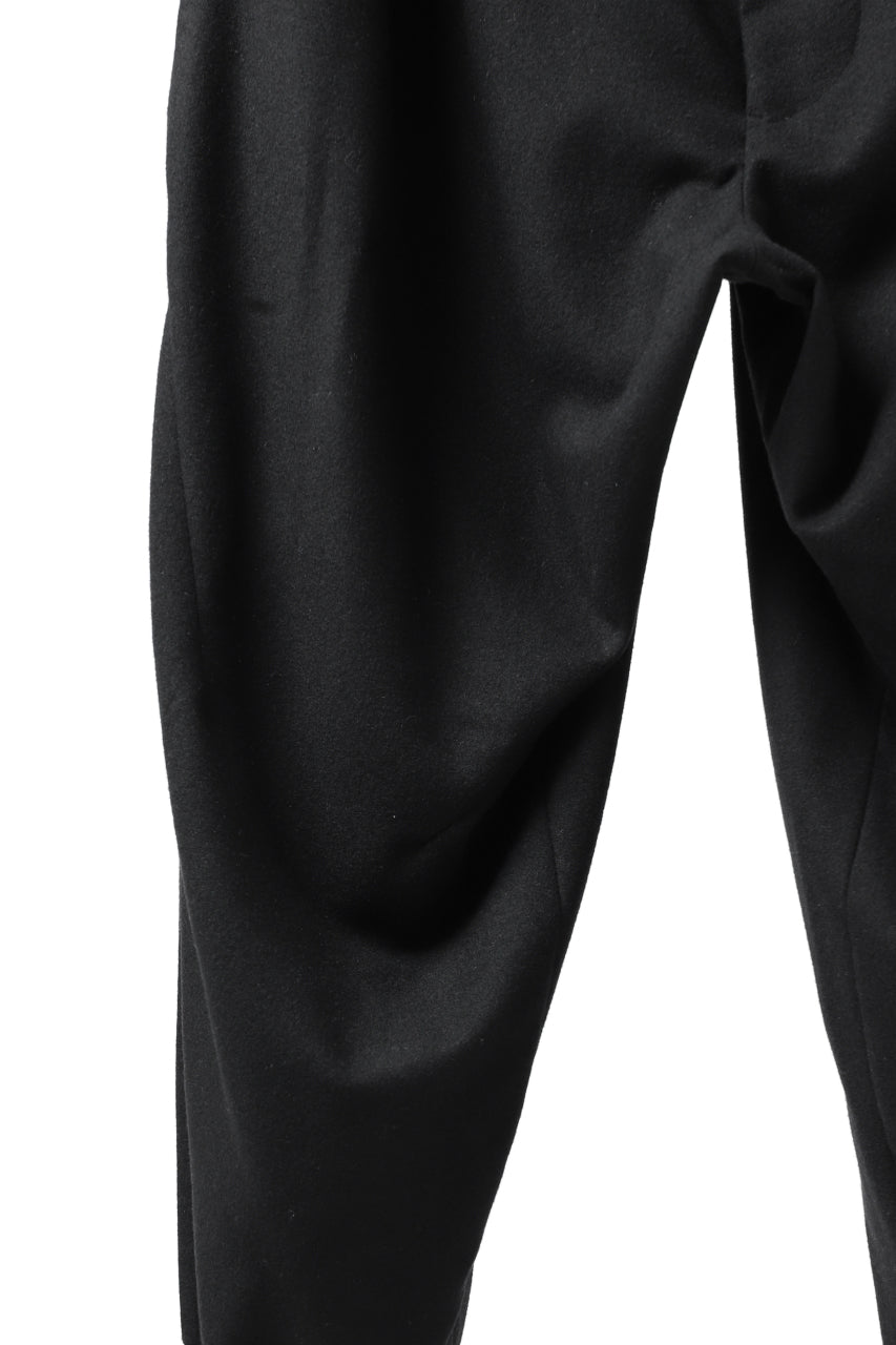 画像をギャラリービューアに読み込む, Y-3 Yohji Yamamoto CLASSIC CUFF PANTS / WOOL FLANNEL (BLACK)