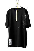 画像をギャラリービューアに読み込む, DEFORMATER.® VANISHED PRINT "SPLASH" T-SHIRT (BLACK)