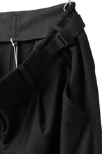 画像をギャラリービューアに読み込む, Y-3 Yohji Yamamoto CLASSIC CUFF PANTS / WOOL FLANNEL (BLACK)