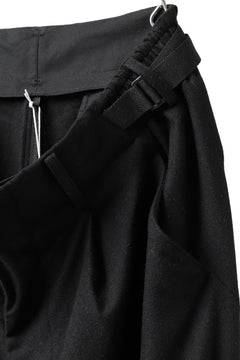 画像をギャラリービューアに読み込む, Y-3 Yohji Yamamoto CLASSIC CUFF PANTS / WOOL FLANNEL (BLACK)