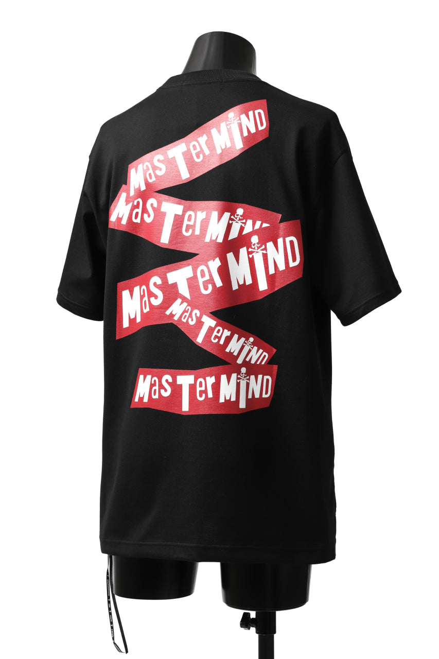 画像をギャラリービューアに読み込む, mastermind JAPAN POCKET DETAIL REGULARFIT T-SHIRT (BLACK)