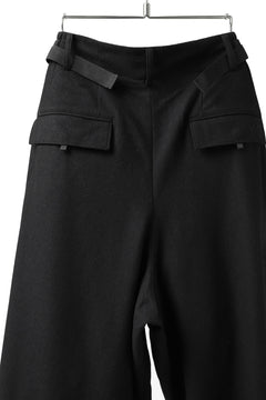 画像をギャラリービューアに読み込む, Y-3 Yohji Yamamoto CLASSIC CUFF PANTS / WOOL FLANNEL (BLACK)