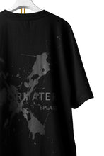画像をギャラリービューアに読み込む, DEFORMATER.® VANISHED PRINT "SPLASH" T-SHIRT (BLACK)