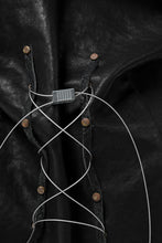 画像をギャラリービューアに読み込む, ierib roll top ruck sack #2 / FVT Oiled Horse (BLACK)