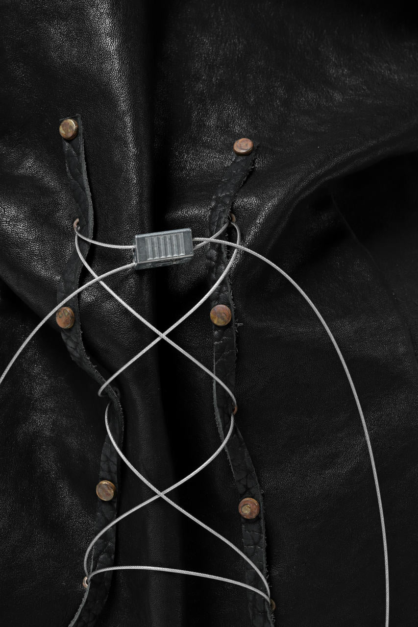 画像をギャラリービューアに読み込む, ierib roll top ruck sack #2 / FVT Oiled Horse (BLACK)