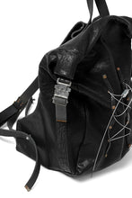 画像をギャラリービューアに読み込む, ierib roll top ruck sack #2 / FVT Oiled Horse (BLACK)