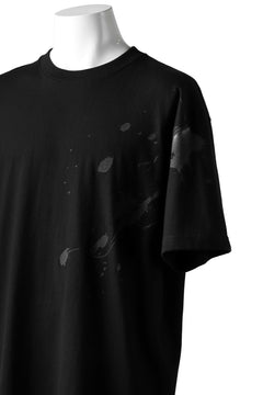 画像をギャラリービューアに読み込む, DEFORMATER.® VANISHED PRINT "SPLASH" T-SHIRT (BLACK)