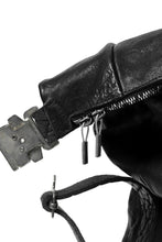 画像をギャラリービューアに読み込む, ierib roll top ruck sack #2 / FVT Oiled Horse (BLACK)