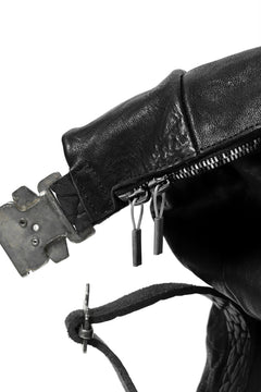 画像をギャラリービューアに読み込む, ierib roll top ruck sack #2 / FVT Oiled Horse (BLACK)