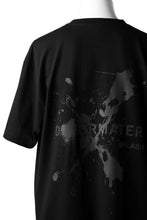 画像をギャラリービューアに読み込む, DEFORMATER.® VANISHED PRINT "SPLASH" T-SHIRT (BLACK)