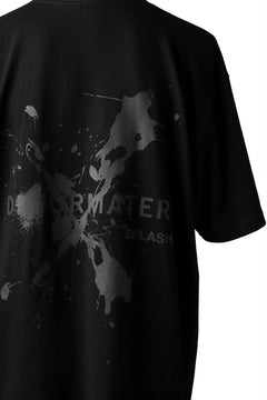 画像をギャラリービューアに読み込む, DEFORMATER.® VANISHED PRINT "SPLASH" T-SHIRT (BLACK)
