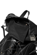 画像をギャラリービューアに読み込む, ierib roll top ruck sack #2 / FVT Oiled Horse (BLACK)