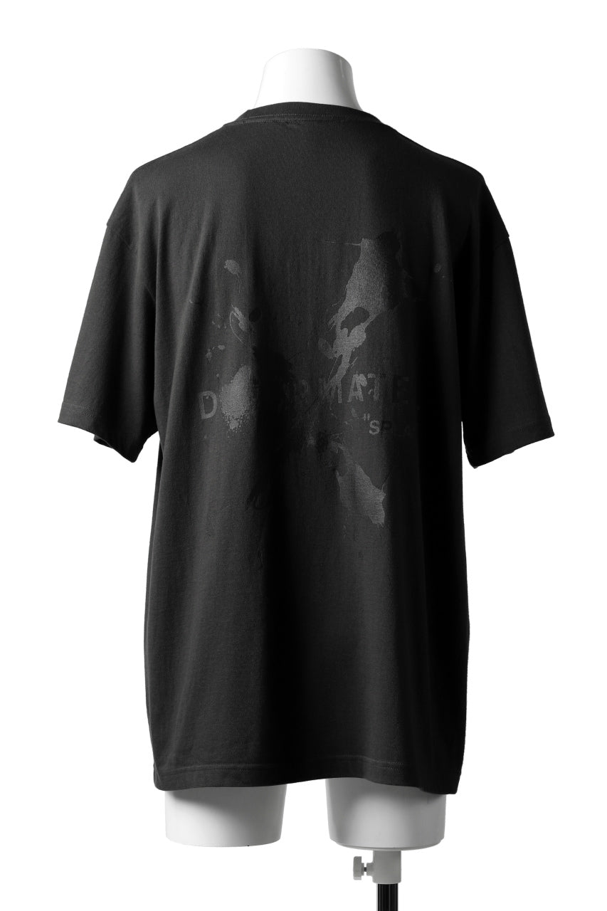 Load image into Gallery viewer, DEFORMATER.® VANISHED PRINT "SPLASH" T-SHIRT (SUMI)