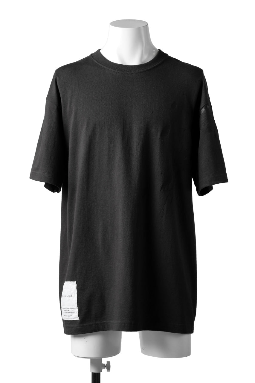 Load image into Gallery viewer, DEFORMATER.® VANISHED PRINT "SPLASH" T-SHIRT (SUMI)