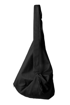 画像をギャラリービューアに読み込む, discord Yohji Yamamoto COTTON CANVAS TRIANGLE MEDIUM SHOULDER BAG (BLACK)