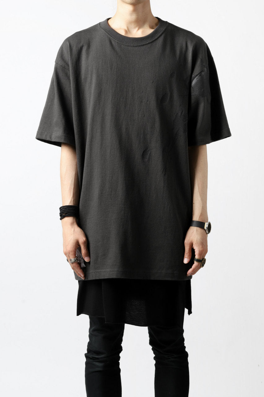 Load image into Gallery viewer, DEFORMATER.® VANISHED PRINT "SPLASH" T-SHIRT (SUMI)