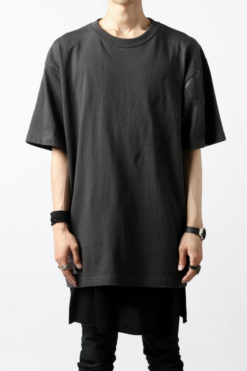Load image into Gallery viewer, DEFORMATER.® VANISHED PRINT "SPLASH" T-SHIRT (SUMI)
