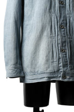 画像をギャラリービューアに読み込む, ISAMU KATAYAMA BACKLASH LOOSEY JEAN JACKET / COTTON LINEN DENIM (INDIGO)